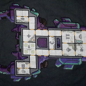 FTL Mantis Type B cross stitch pattern