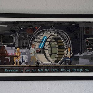 Star Wars cross stitch pattern