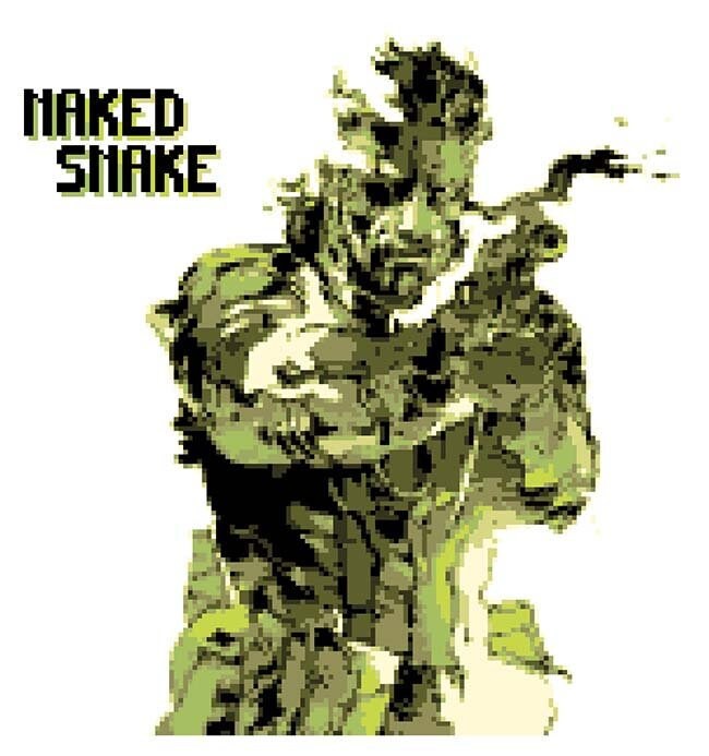 Naked Snake - Snake Eater Cross Stitch Pattern - Etsy