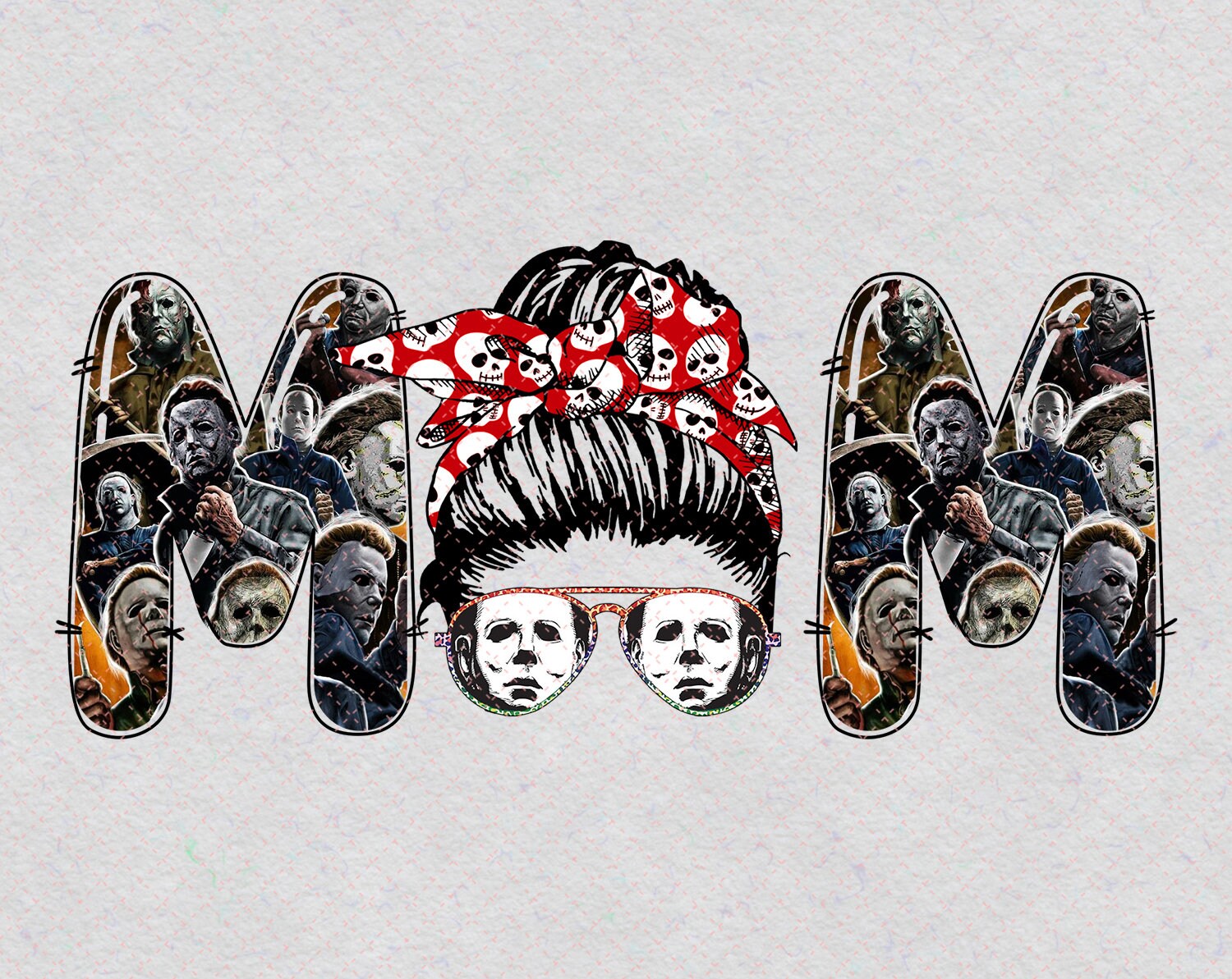 Michael Myers Mom Life PNG Printable Halloween Mom Png Etsy