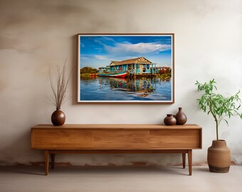 Colorful Floating House