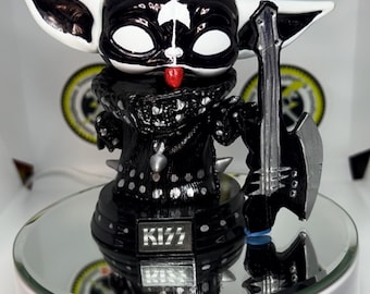 Funko Pop personalizzato di Grogu "The Demon"Simmons (Kiss)