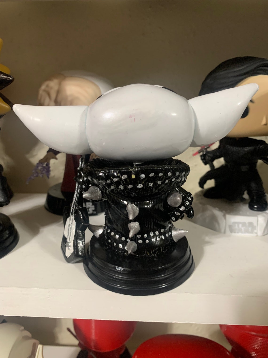 Grogu The DemonSimmons Kiss custom Funko Pop | Etsy