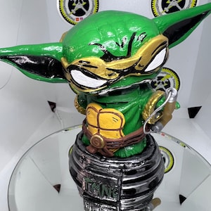 TMNT Grogu custom Funko pop!