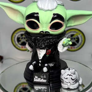 The Grogufather custom Funko pop