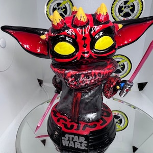 GID Darth Maul V2 custom Funko pop