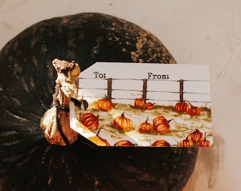 Pumpkin Patch Gift Tags