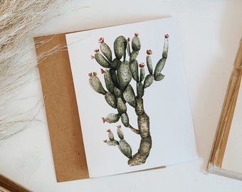 Cactus Blossom Card