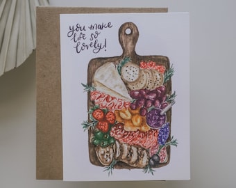 Charcuterie Board Card