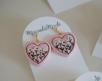 Sweet Nothing Heart Earrings