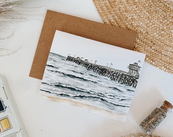 The Pier Greeting Card