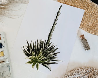 Majestic Agave Print