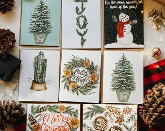 Eight Assorted Holiday Card Pack