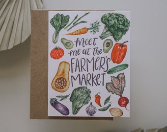 Farmer's Market Card