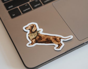 Weenie Dog Sticker