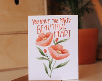 Beautiful Heart Card