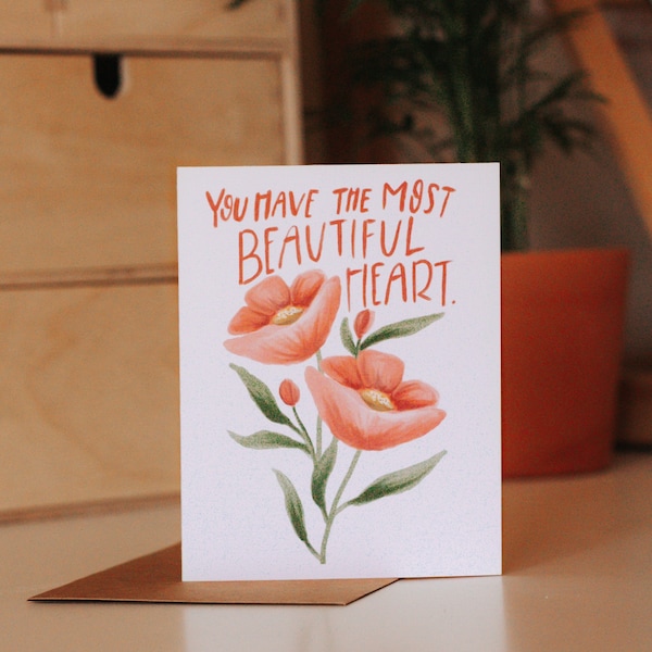 Heartfelt Greeting Cards - Etsy