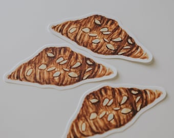 Almond Croissant Sticker