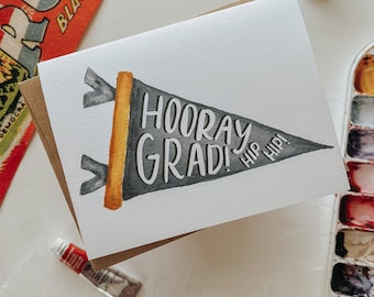 Hooray Graduation Card