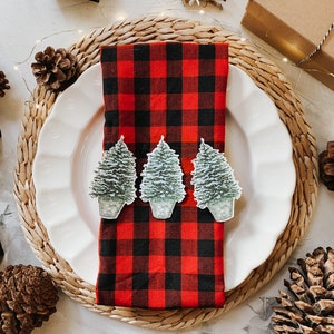 Schneebaum Weihnachtskarten, Weihnachtsplatzkarten, Weihnachtsplatzkarten, Festplatzkarten, Weihnachtsparty Dekor, Papier