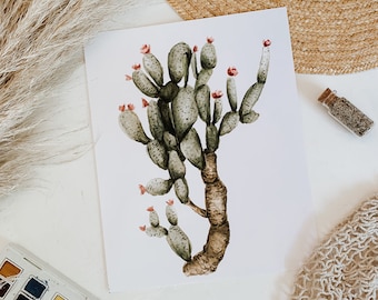 Cactus Blossom Print