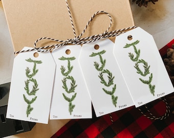 Christmas Joy Gift Tags