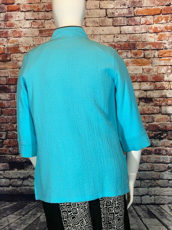 Toofan, Nehru Button Front Style, Crinkled Stretc… - image 2