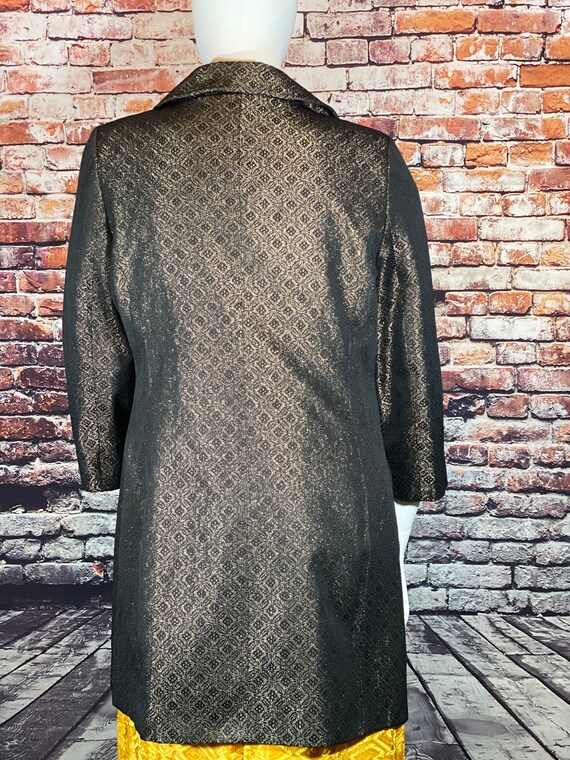 Apostrophe, Button Front Collar Coat, Polycotton … - image 3