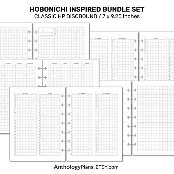 Discbound Planner - Etsy