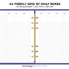 PERSONAL Size Daily Schedule With TASKS Printable Planner Insert ...