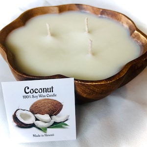 Coconut Big Candle