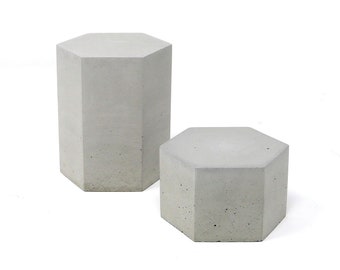 Concrete Hexagon - Display Stand