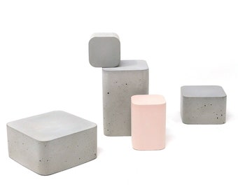 Concrete cube - Display Stand