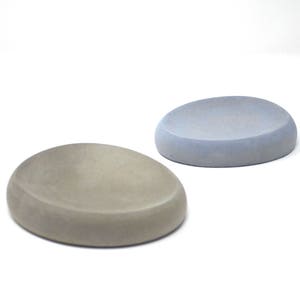 Concrete Pebble Soap Dish image 2