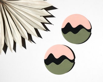 Jesmonite Coasters - A set of two