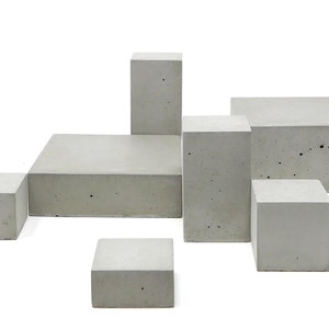 Concrete block Display Stand image 2