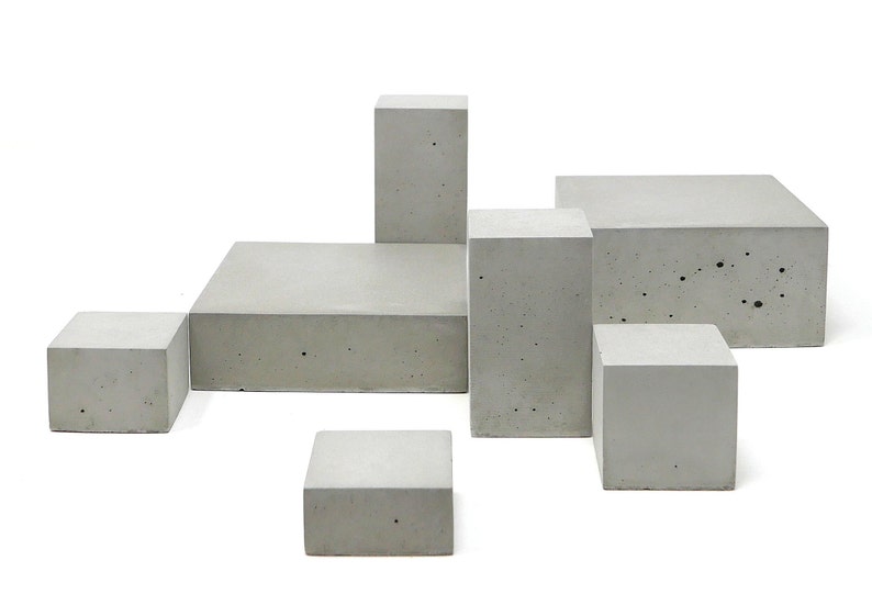 Concrete block Display Stand image 2