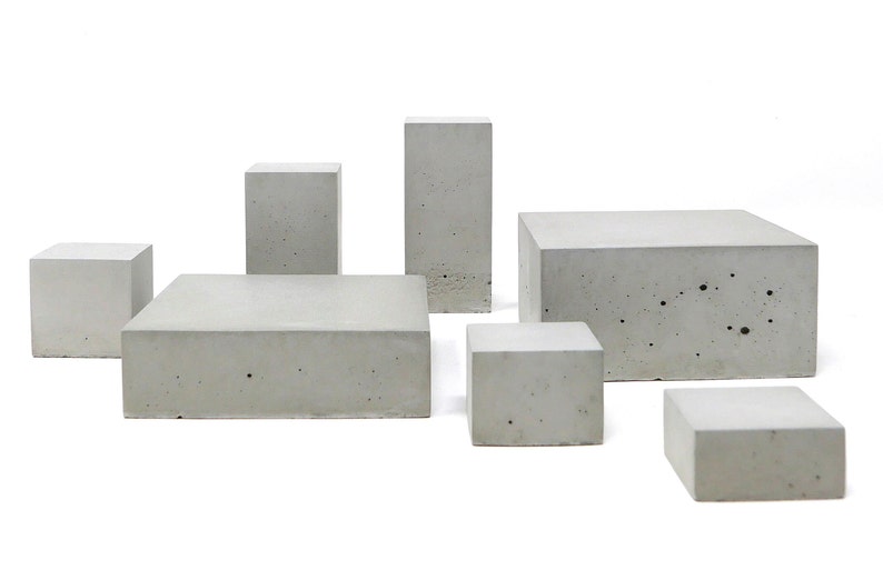 Concrete block Display Stand image 3