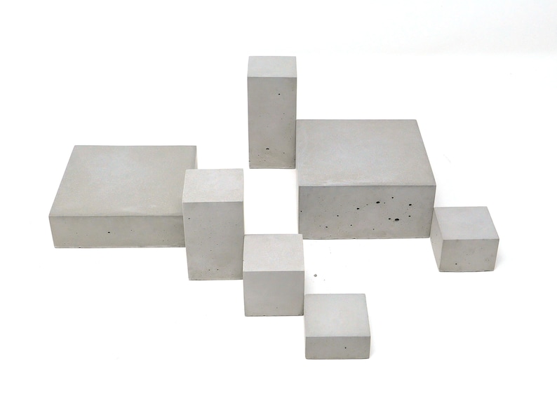 Concrete block Display Stand image 6