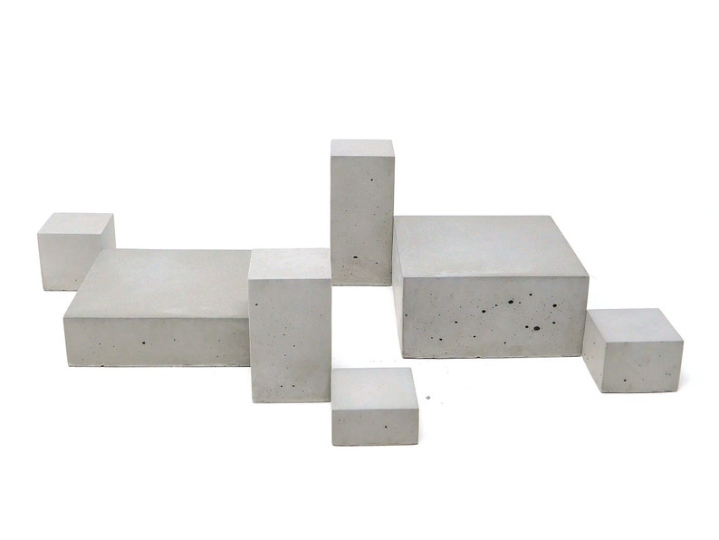 Concrete block Display Stand image 5