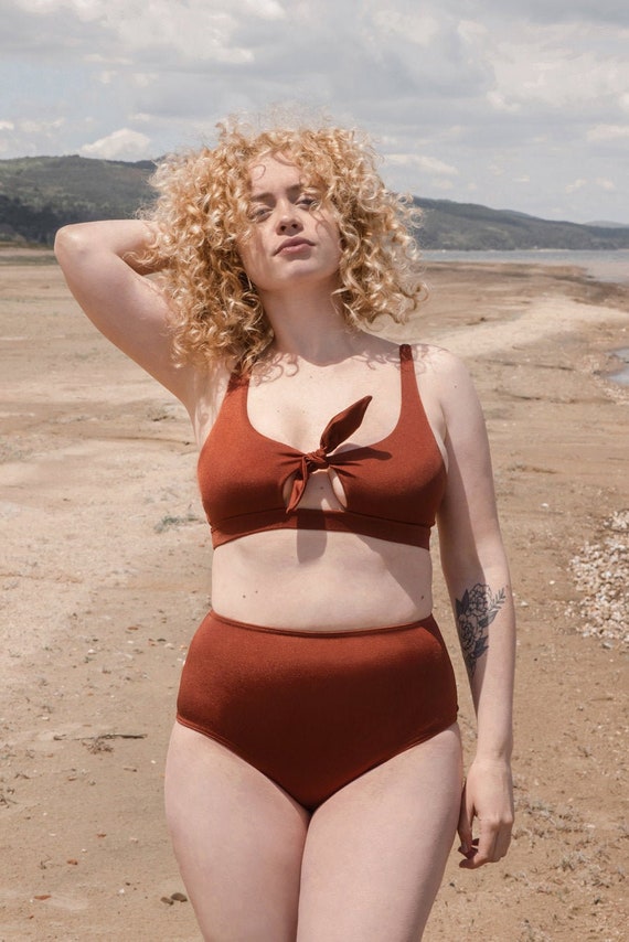 rust swimsuit