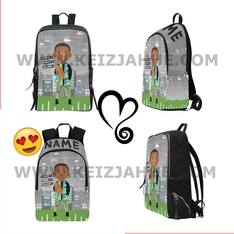 football themed backpack
