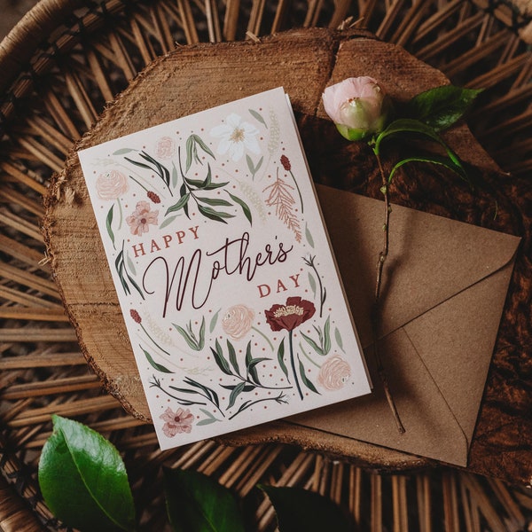 Mother's Day Necklace Laser Engraved Mother's Day Gifts