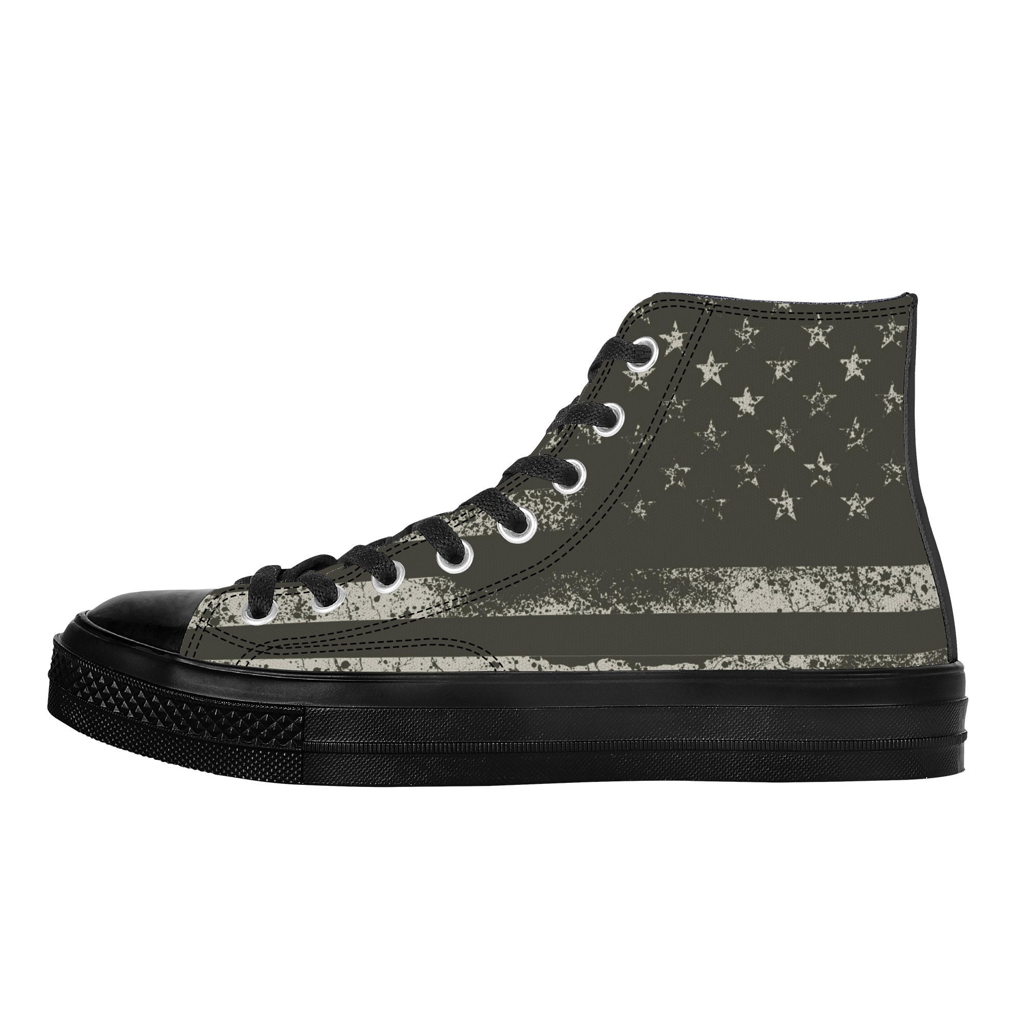 Flag Converse - Etsy