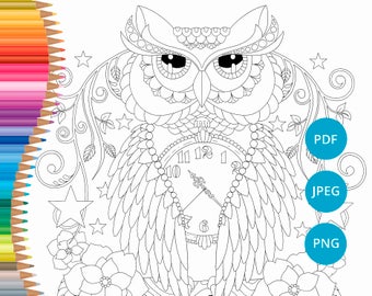 Owl Diaries Coloring Pages