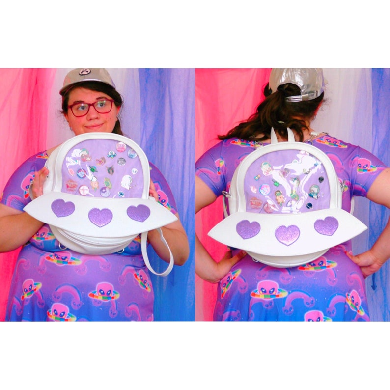 UFO Spaceship Space Rocket Galaxy Ita Bag