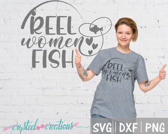 Download Reel Women Fish Etsy