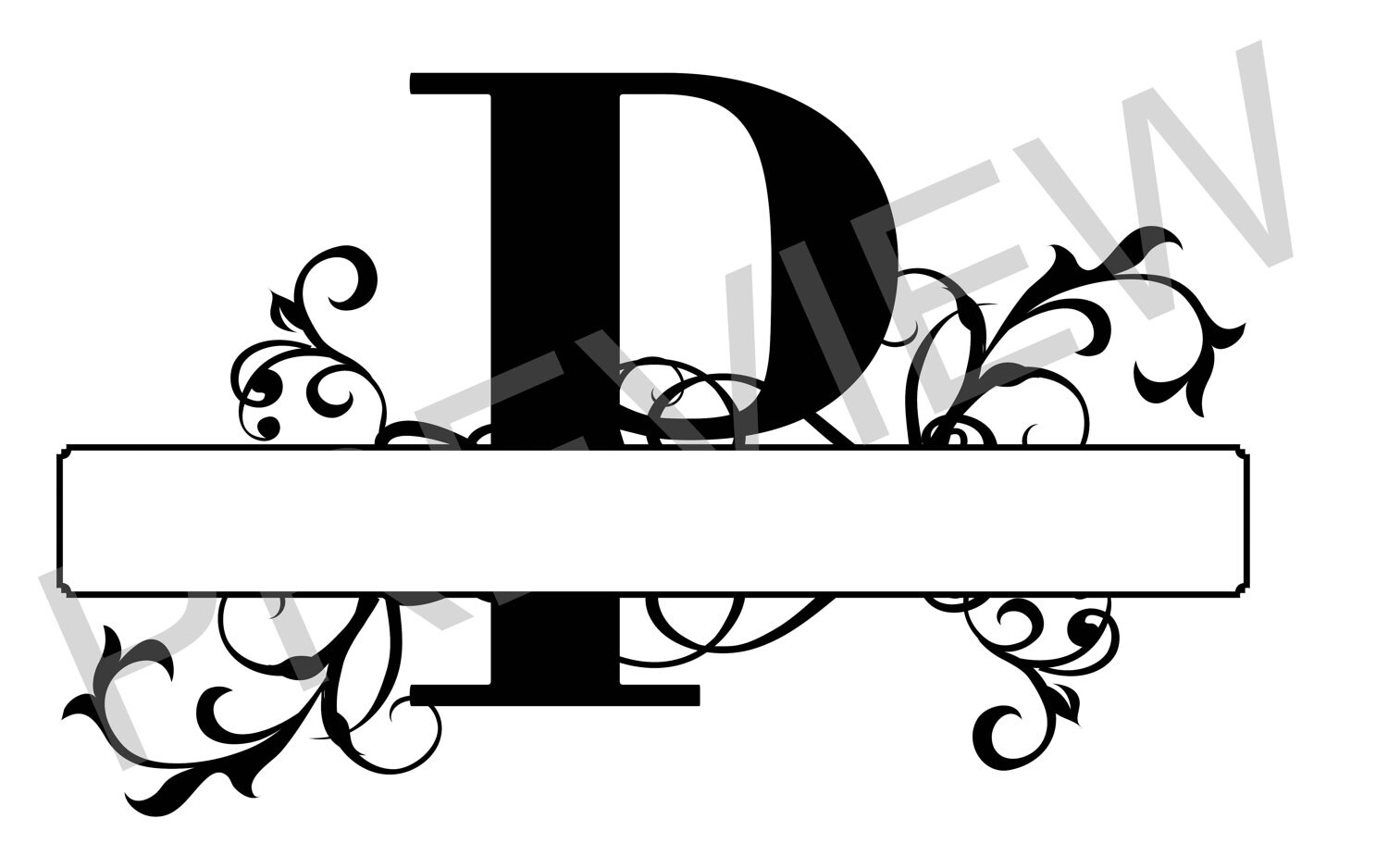 Download Split Monogram Svg Letter P Regal Split Alphabet Vector Etsy