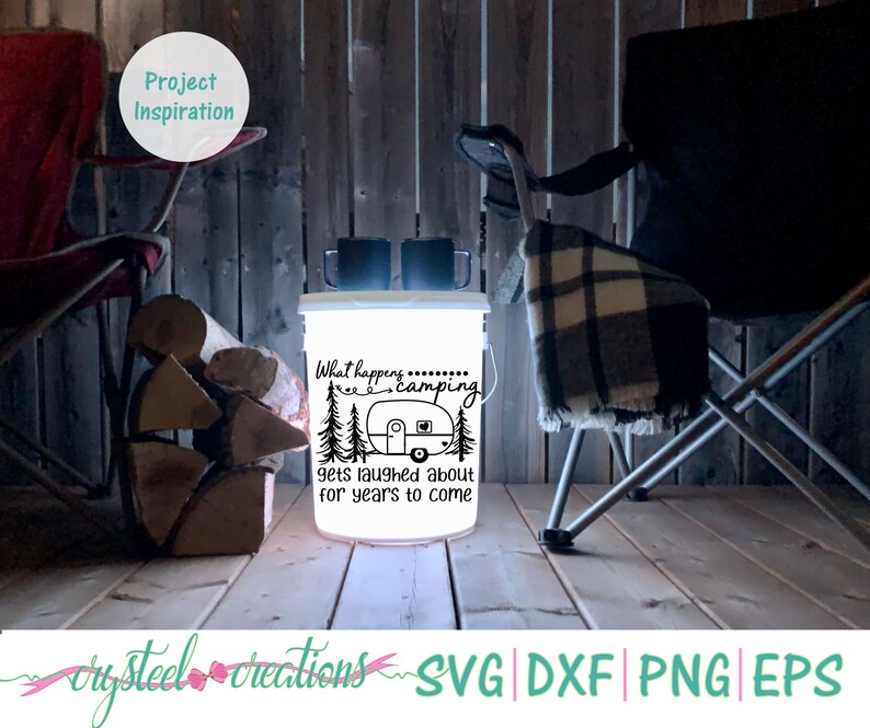 Free Free 213 Camping Bucket Light Svg SVG PNG EPS DXF File