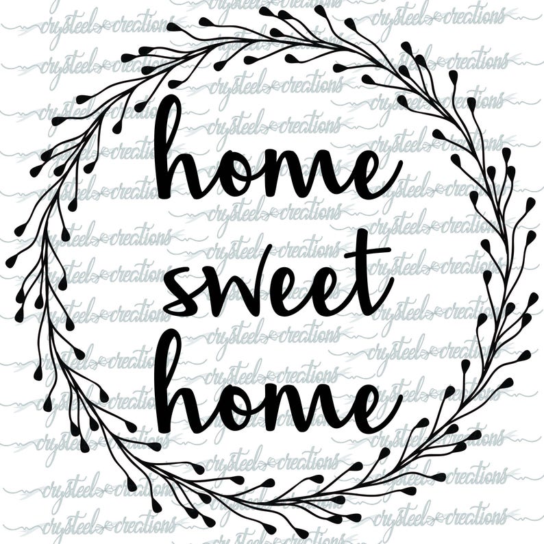 Free Free 170 Farmhouse Home Sweet Home Svg SVG PNG EPS DXF File